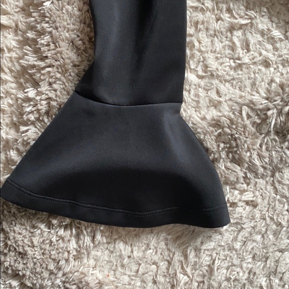 Black Dress with 3/4 Bell Sleeves - Picture 3 of 5